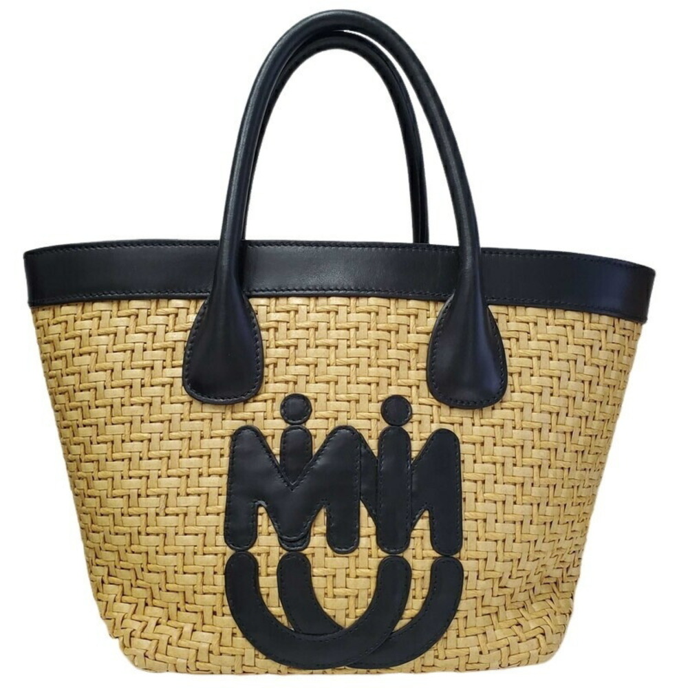 Miu Miu Basket Bag Tote Bag 2WAY Shoulder Basket Bag